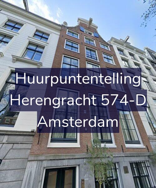 Foto gevel Huurpuntentelling voor Herengracht 574-D, Amsterdam