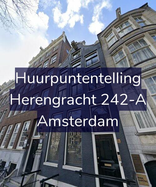 Foto gevel Huurpuntentelling voor Herengracht 242-A, Amsterdam