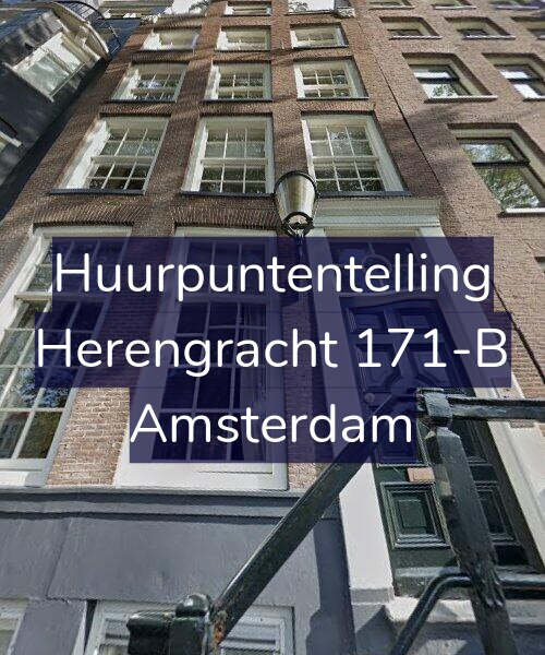 Foto gevel Huurpuntentelling voor Herengracht 171-B, Amsterdam
