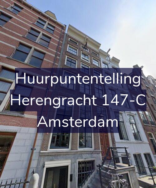 Foto gevel Huurpuntentelling voor Herengracht 147-C, Amsterdam
