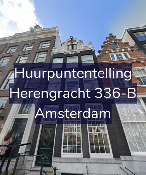 Foto gevel Huurpuntentelling voor Herengracht 336-B, Amsterdam