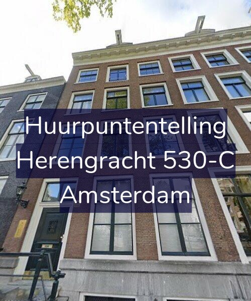 Foto gevel Huurpuntentelling voor Herengracht 530-C, Amsterdam