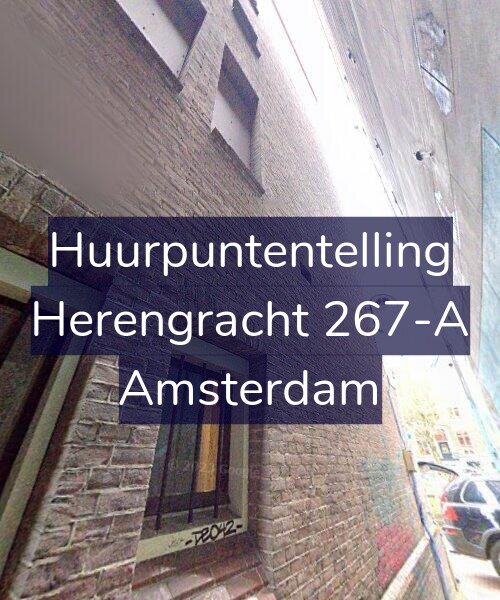 Foto gevel Huurpuntentelling voor Herengracht 267-A, Amsterdam