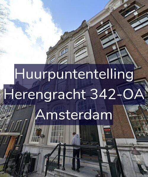 Foto gevel Huurpuntentelling voor Herengracht 342-OA, Amsterdam