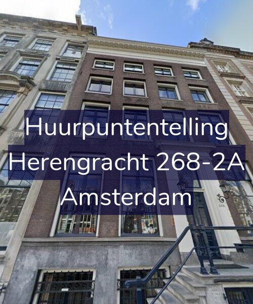 Foto gevel Huurpuntentelling voor Herengracht 268-2A, Amsterdam