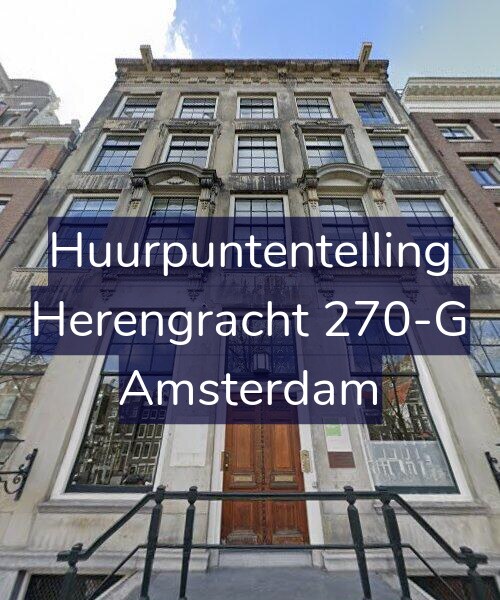 Foto gevel Huurpuntentelling voor Herengracht 270-G, Amsterdam