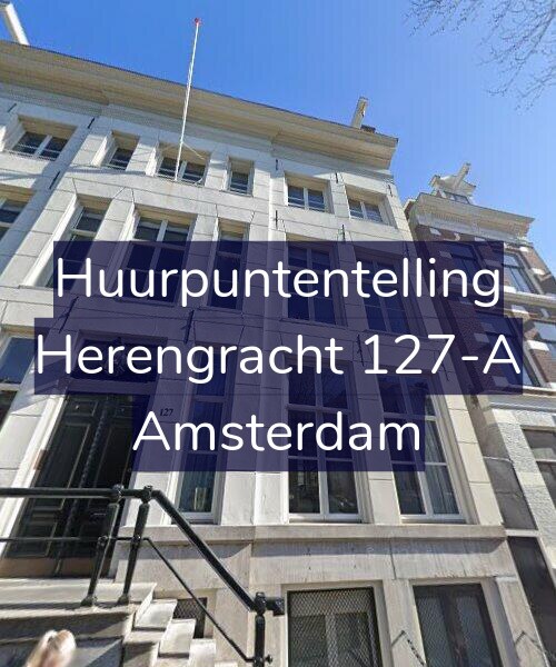 Foto gevel Huurpuntentelling voor Herengracht 127-A, Amsterdam