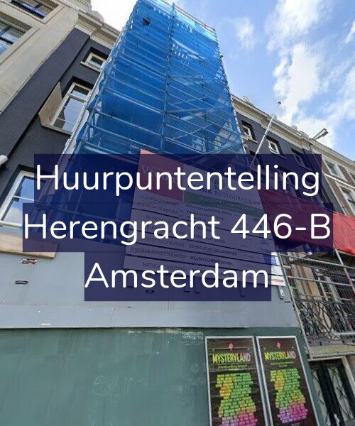 Foto gevel Huurpuntentelling voor Herengracht 446-B, Amsterdam