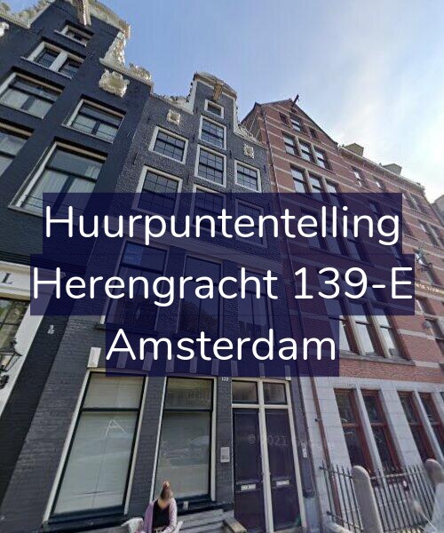 Foto gevel Huurpuntentelling voor Herengracht 139-E, Amsterdam