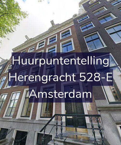 Foto gevel Huurpuntentelling voor Herengracht 528-E, Amsterdam