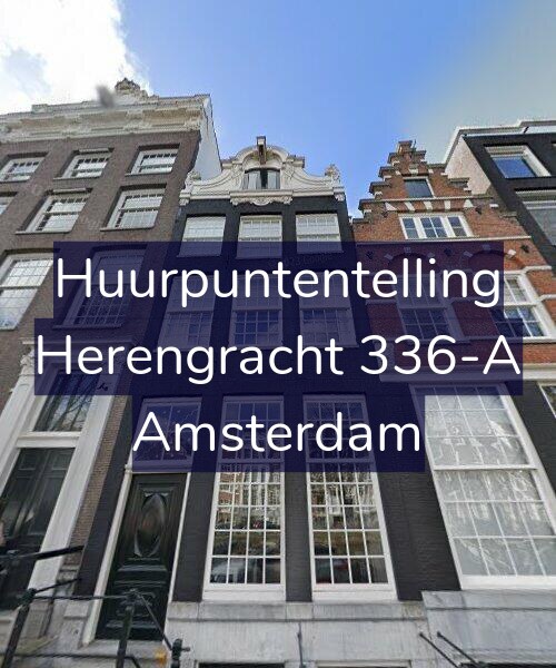 Foto gevel Huurpuntentelling voor Herengracht 336-A, Amsterdam