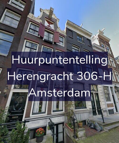 Foto gevel Huurpuntentelling voor Herengracht 306-H, Amsterdam