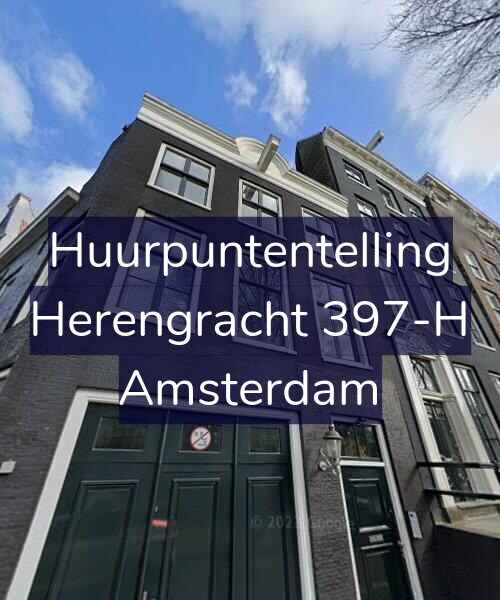 Foto gevel Huurpuntentelling voor Herengracht 397-H, Amsterdam