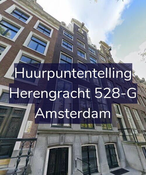 Foto gevel Huurpuntentelling voor Herengracht 528-G, Amsterdam