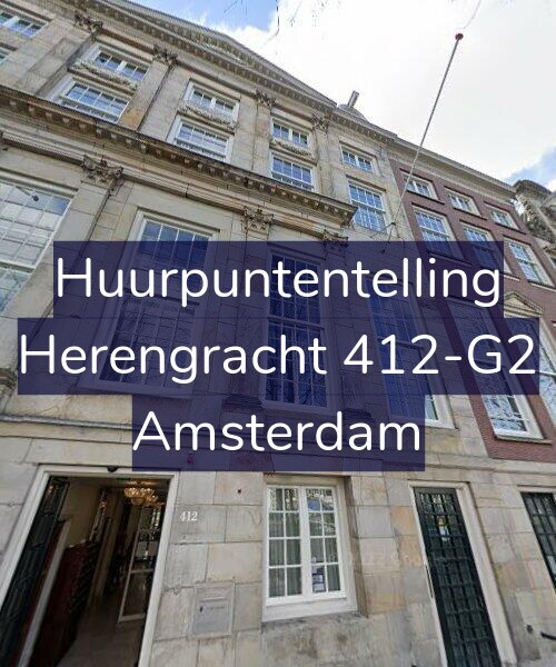 Foto gevel Huurpuntentelling voor Herengracht 412-G2, Amsterdam