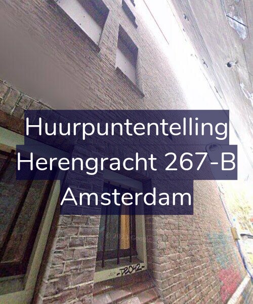Foto gevel Huurpuntentelling voor Herengracht 267-B, Amsterdam