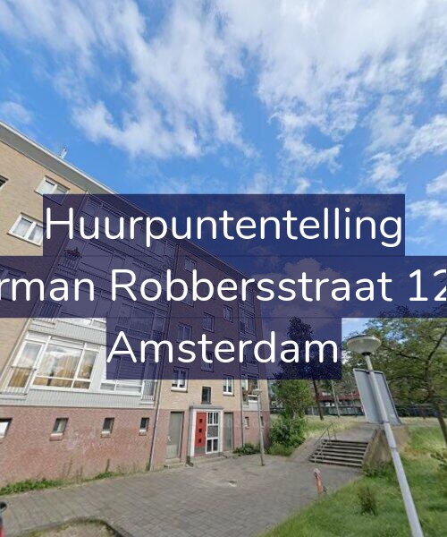 Foto gevel Huurpuntentelling voor Herman Robbersstraat 12-H, Amsterdam
