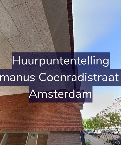 Foto gevel Huurpuntentelling voor Hermanus Coenradistraat 3-3, Amsterdam
