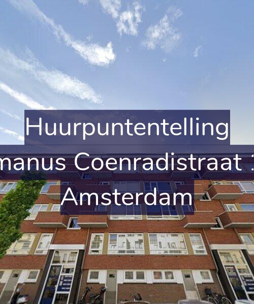 Foto gevel Huurpuntentelling voor Hermanus Coenradistraat 15-3, Amsterdam