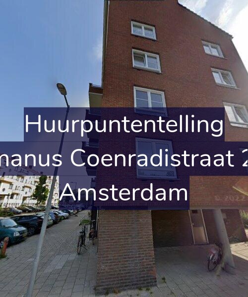 Foto gevel Huurpuntentelling voor Hermanus Coenradistraat 25-H, Amsterdam