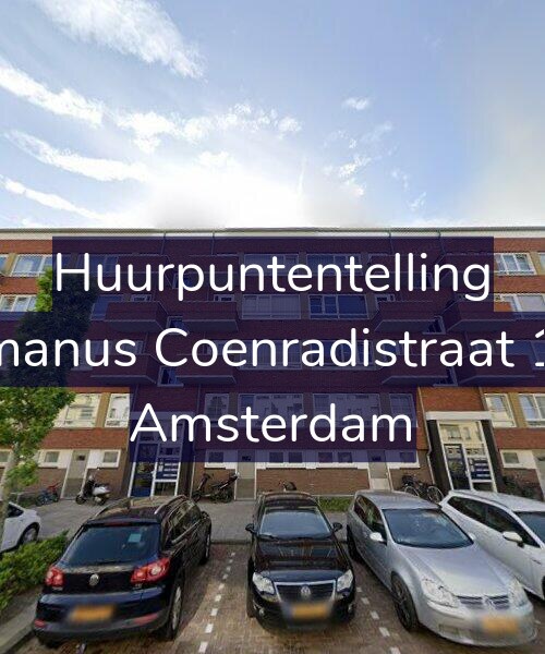 Foto gevel Huurpuntentelling voor Hermanus Coenradistraat 15-H, Amsterdam