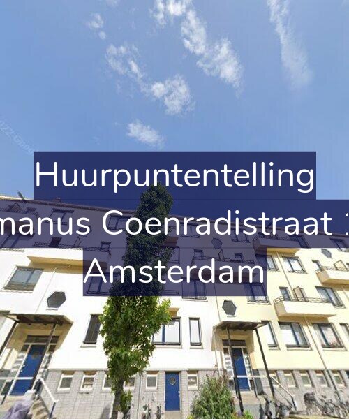 Foto gevel Huurpuntentelling voor Hermanus Coenradistraat 16-2, Amsterdam