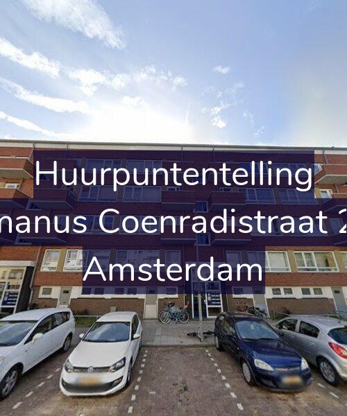 Foto gevel Huurpuntentelling voor Hermanus Coenradistraat 21-H, Amsterdam