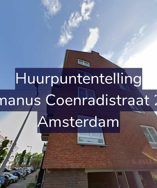 Foto gevel Huurpuntentelling voor Hermanus Coenradistraat 27-2, Amsterdam