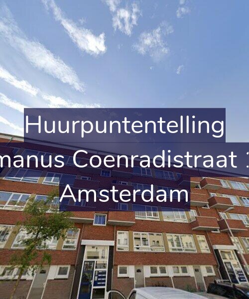 Foto gevel Huurpuntentelling voor Hermanus Coenradistraat 11-2, Amsterdam