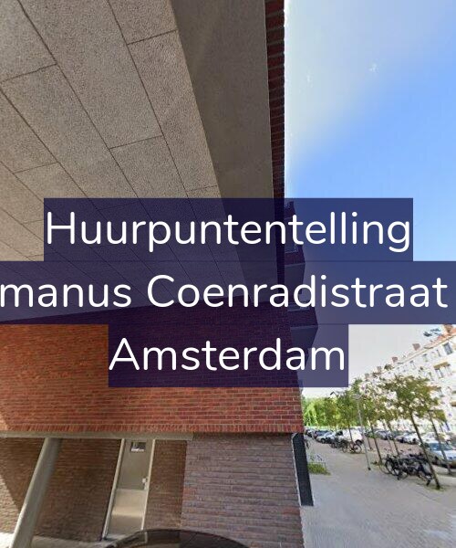 Foto gevel Huurpuntentelling voor Hermanus Coenradistraat 3-1, Amsterdam