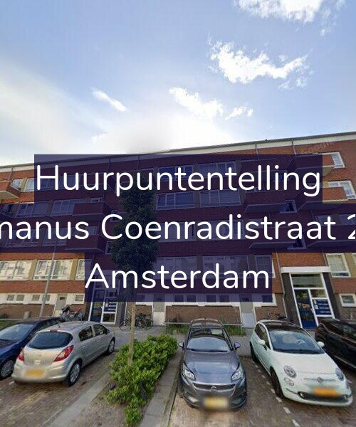 Foto gevel Huurpuntentelling voor Hermanus Coenradistraat 23-H, Amsterdam
