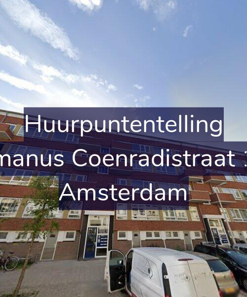 Foto gevel Huurpuntentelling voor Hermanus Coenradistraat 11-1, Amsterdam