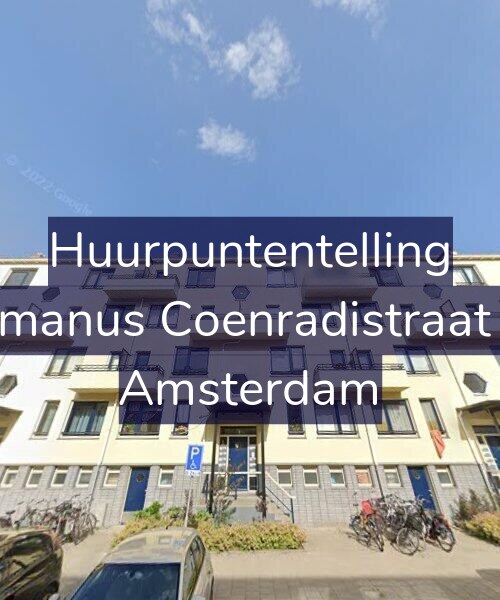 Foto gevel Huurpuntentelling voor Hermanus Coenradistraat 6-1, Amsterdam