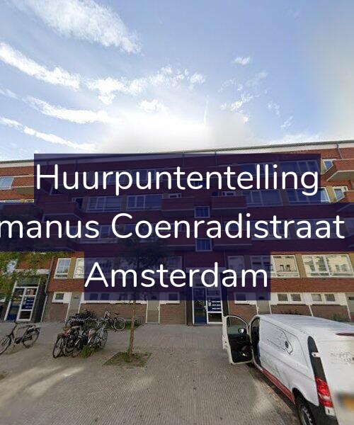 Foto gevel Huurpuntentelling voor Hermanus Coenradistraat 9-H, Amsterdam
