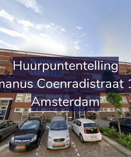 Foto gevel Huurpuntentelling voor Hermanus Coenradistraat 13-H, Amsterdam