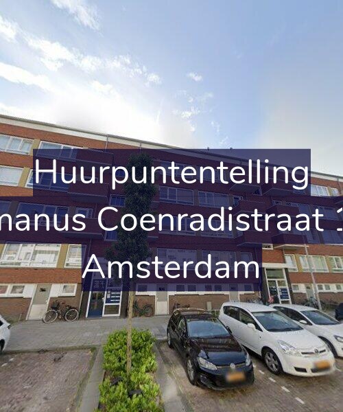 Foto gevel Huurpuntentelling voor Hermanus Coenradistraat 19-H, Amsterdam