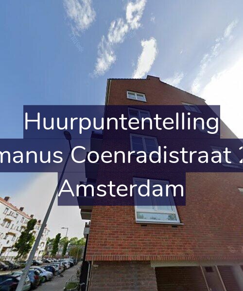 Foto gevel Huurpuntentelling voor Hermanus Coenradistraat 25-3, Amsterdam