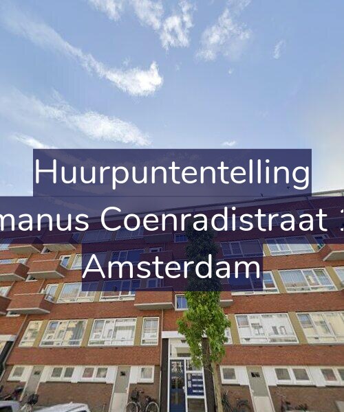 Foto gevel Huurpuntentelling voor Hermanus Coenradistraat 17-2, Amsterdam