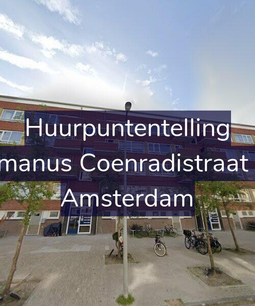 Foto gevel Huurpuntentelling voor Hermanus Coenradistraat 7-H, Amsterdam