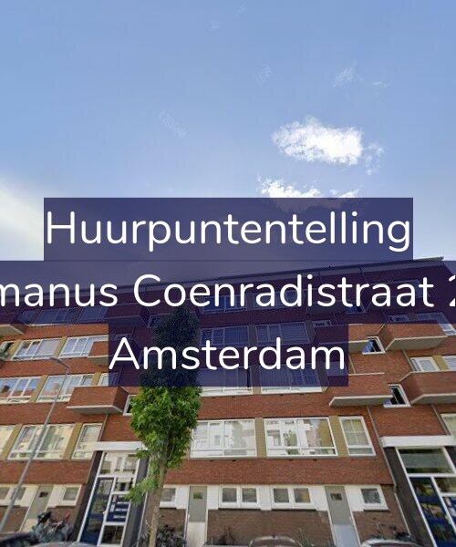 Foto gevel Huurpuntentelling voor Hermanus Coenradistraat 23-2, Amsterdam