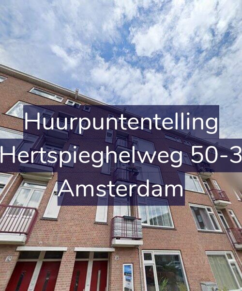 Foto gevel Huurpuntentelling voor Hertspieghelweg 50-3, Amsterdam