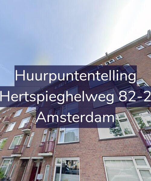 Foto gevel Huurpuntentelling voor Hertspieghelweg 82-2, Amsterdam