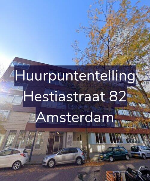 Foto gevel Huurpuntentelling voor Hestiastraat 82, Amsterdam