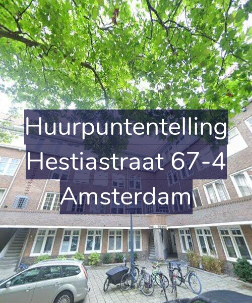 Foto gevel Huurpuntentelling voor Hestiastraat 67-4, Amsterdam