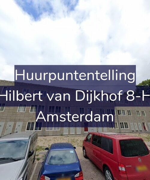 Foto gevel Huurpuntentelling voor Hilbert van Dijkhof 8-H, Amsterdam