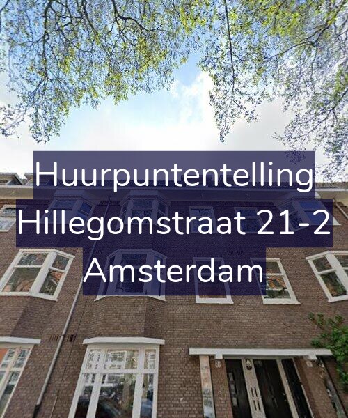 Foto gevel Huurpuntentelling voor Hillegomstraat 21-2, Amsterdam
