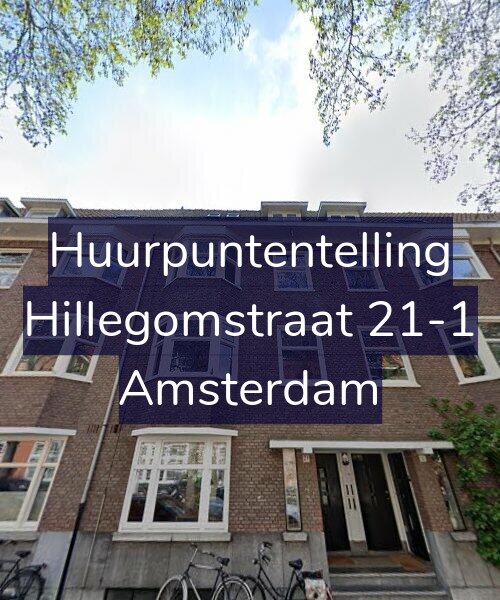 Foto gevel Huurpuntentelling voor Hillegomstraat 21-1, Amsterdam