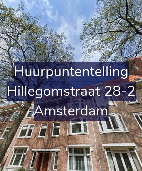 Foto gevel Huurpuntentelling voor Hillegomstraat 28-2, Amsterdam