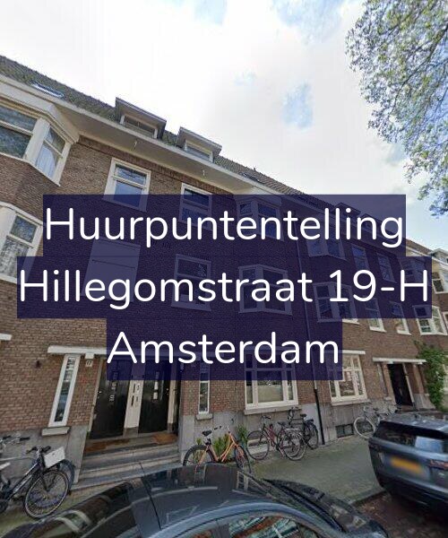 Foto gevel Huurpuntentelling voor Hillegomstraat 19-H, Amsterdam