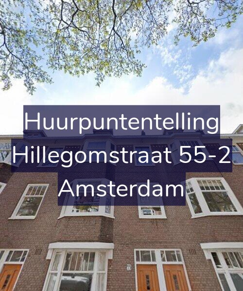 Foto gevel Huurpuntentelling voor Hillegomstraat 55-2, Amsterdam